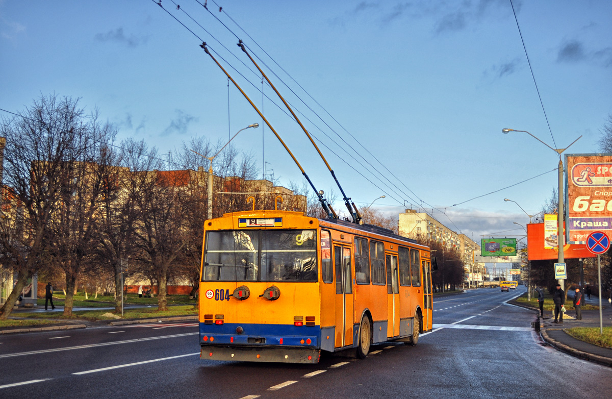 Львов, Škoda 14Tr11/6 № 604