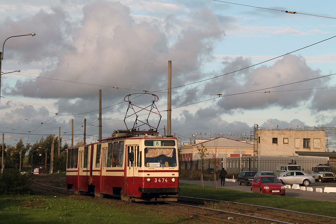 Санкт-Петербург, ЛВС-86К № 3474