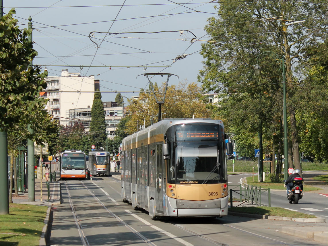 Брюссель, Bombardier T3000 № 3093
