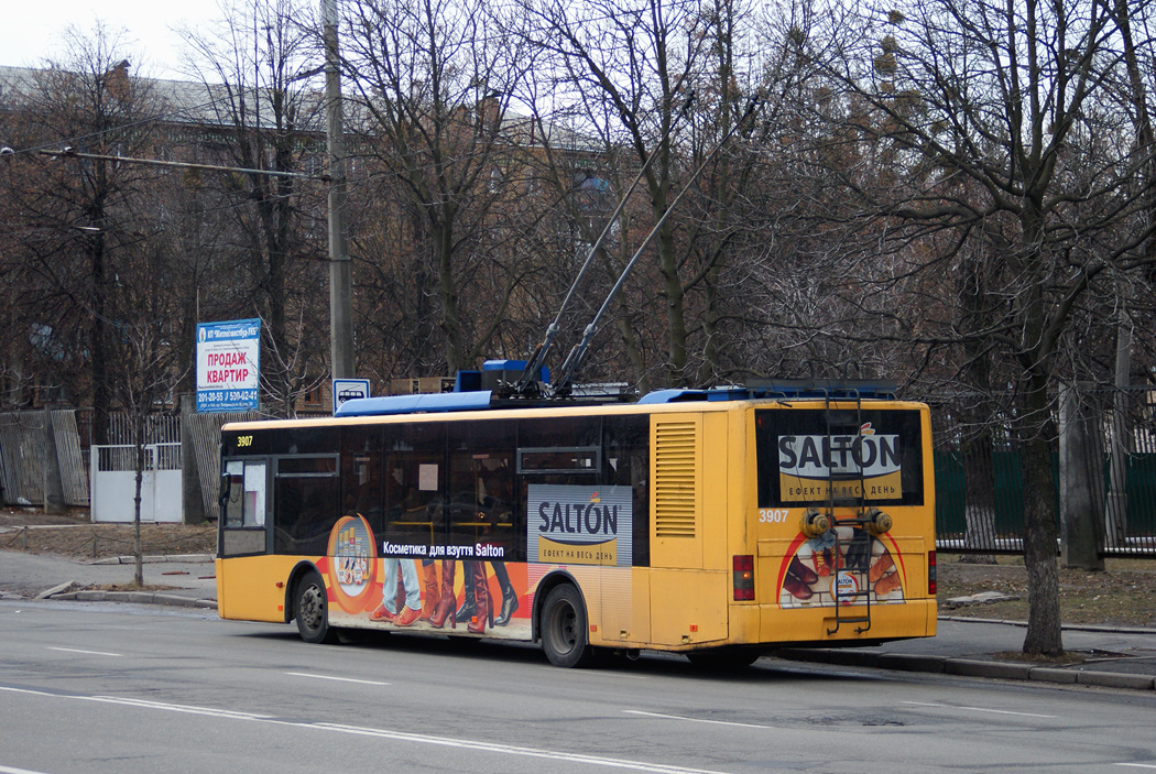 Киев, ЛАЗ E183D1 № 3907 Киев, ЛАЗ E183D1 № 3907