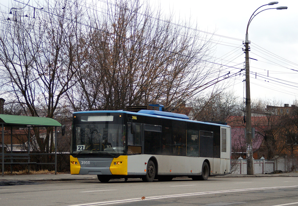 Kiev, LAZ E183D1 Nr. 3908