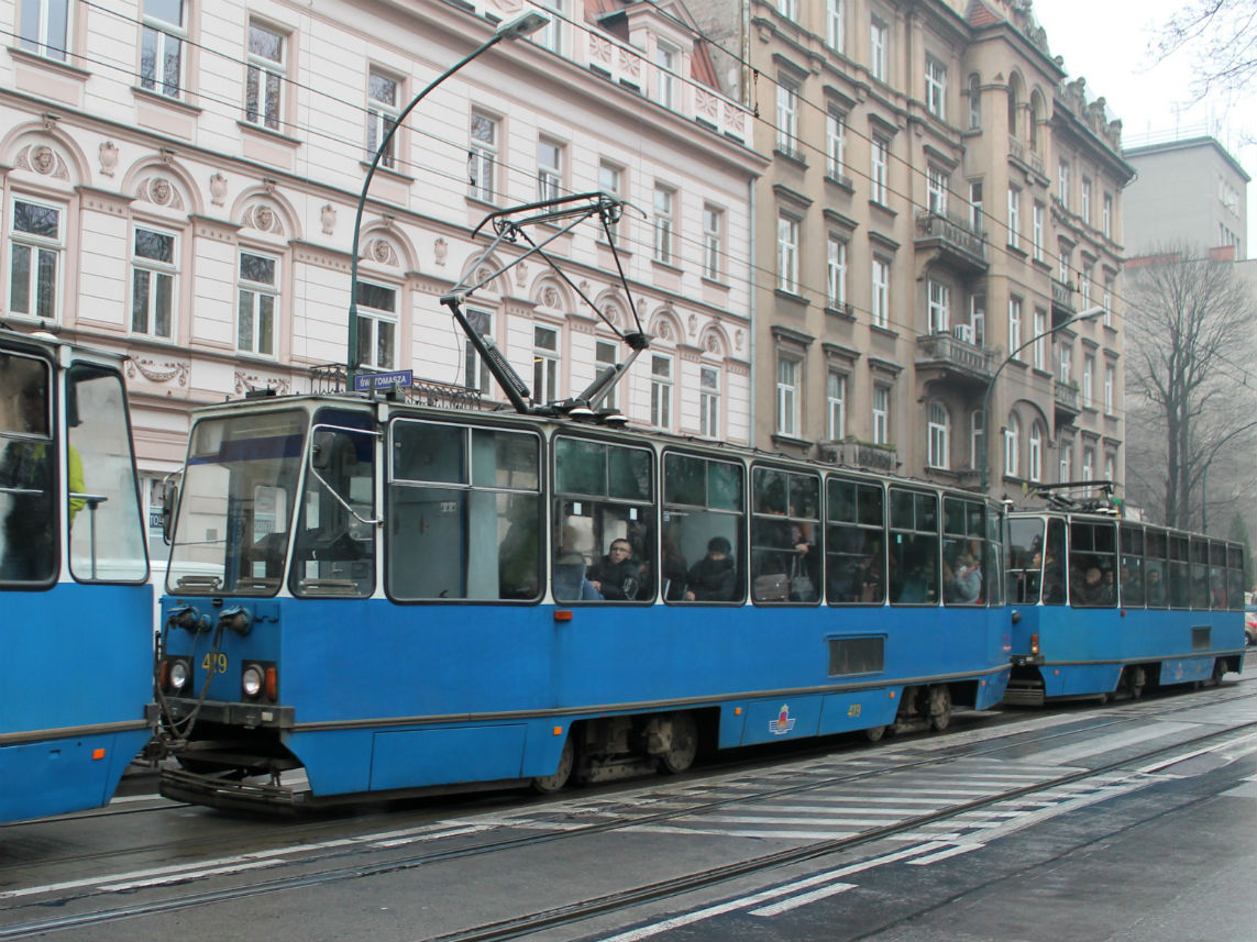 Краков, Konstal 105Na № 419