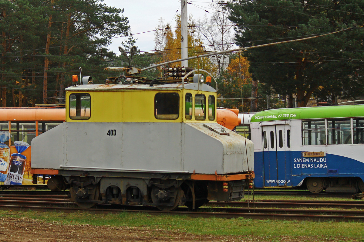 Daugpilis, Electric locomotive nr. 403