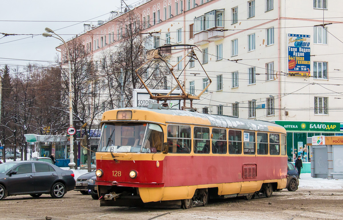 Екатеринбург, Tatra T3SU № 128