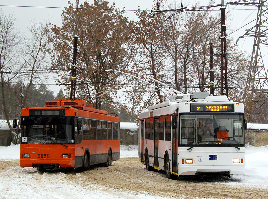 Тольятти, Тролза-5275.07 «Оптима» № 3059; Тольятти, Тролза-5275.03 «Оптима» № 3066