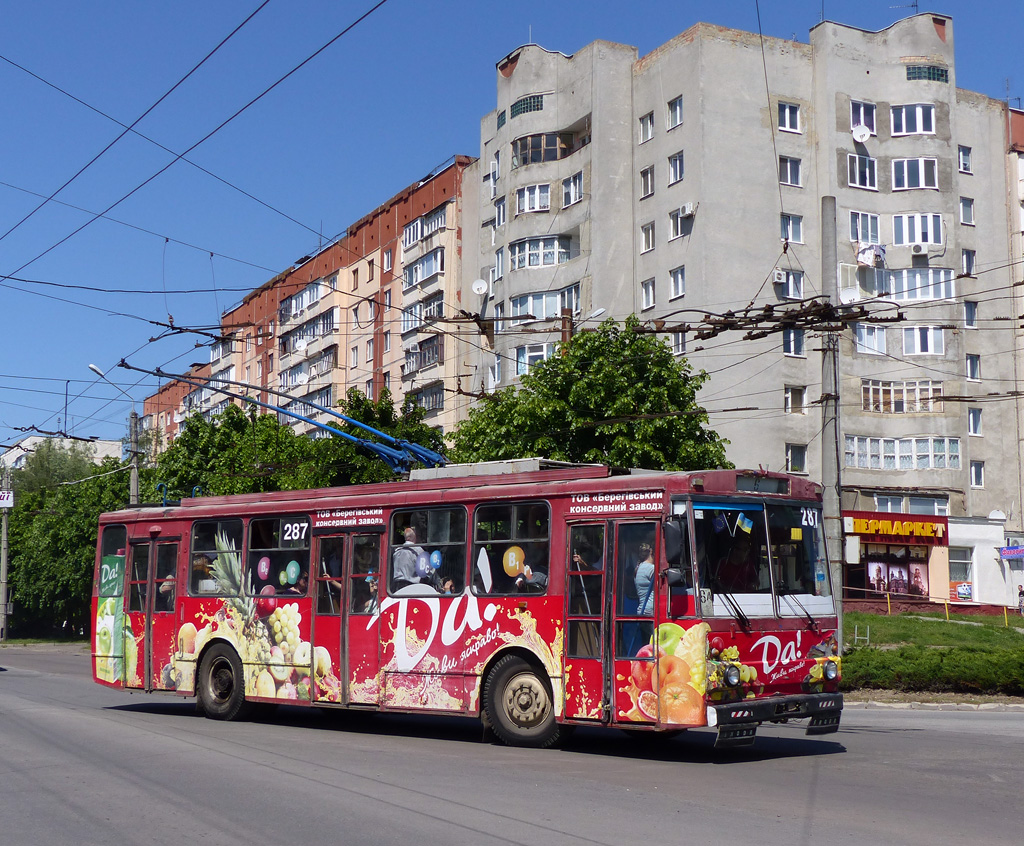 Черновцы, Škoda 14Tr89/6 № 287