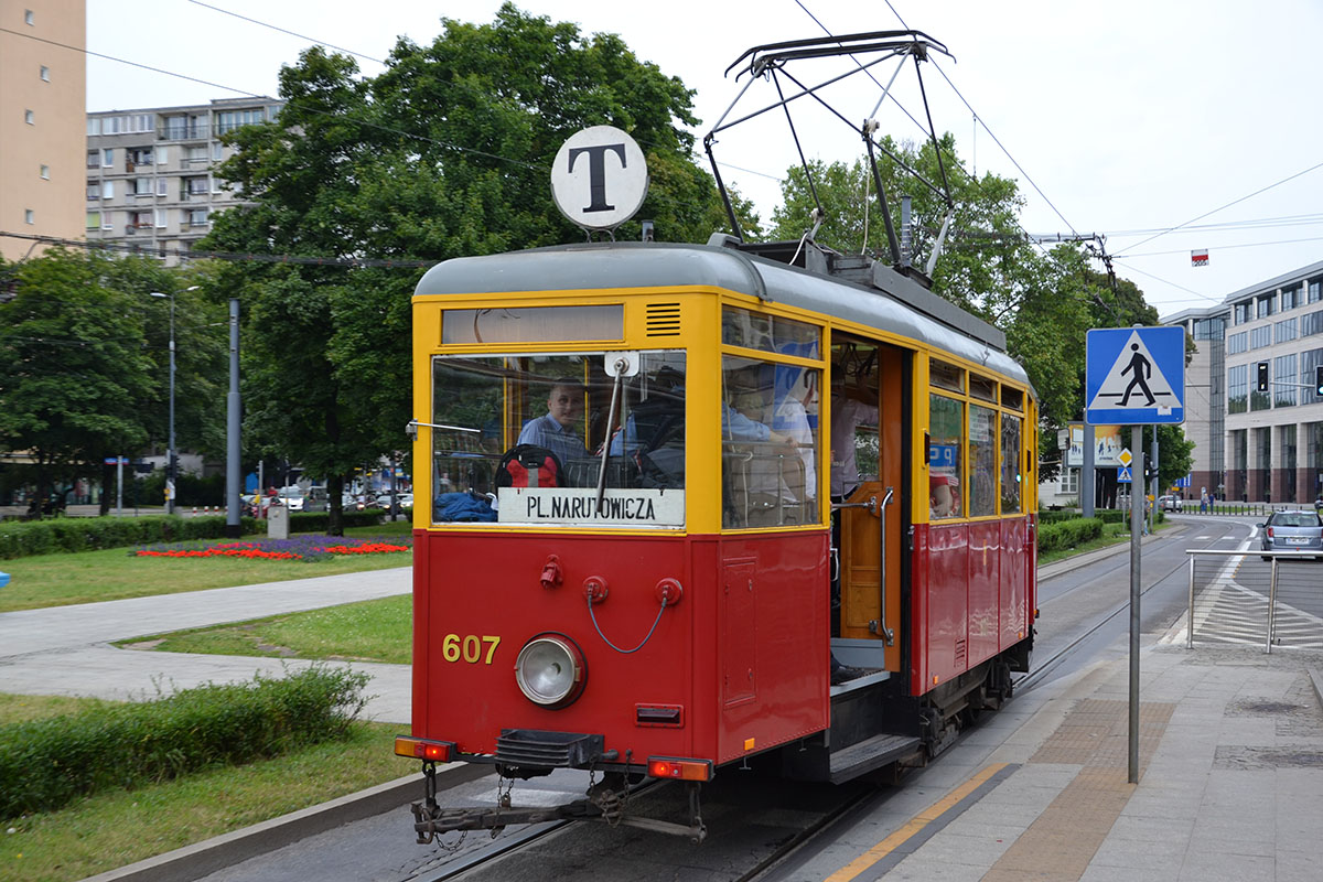 Варшава, Konstal N № 607