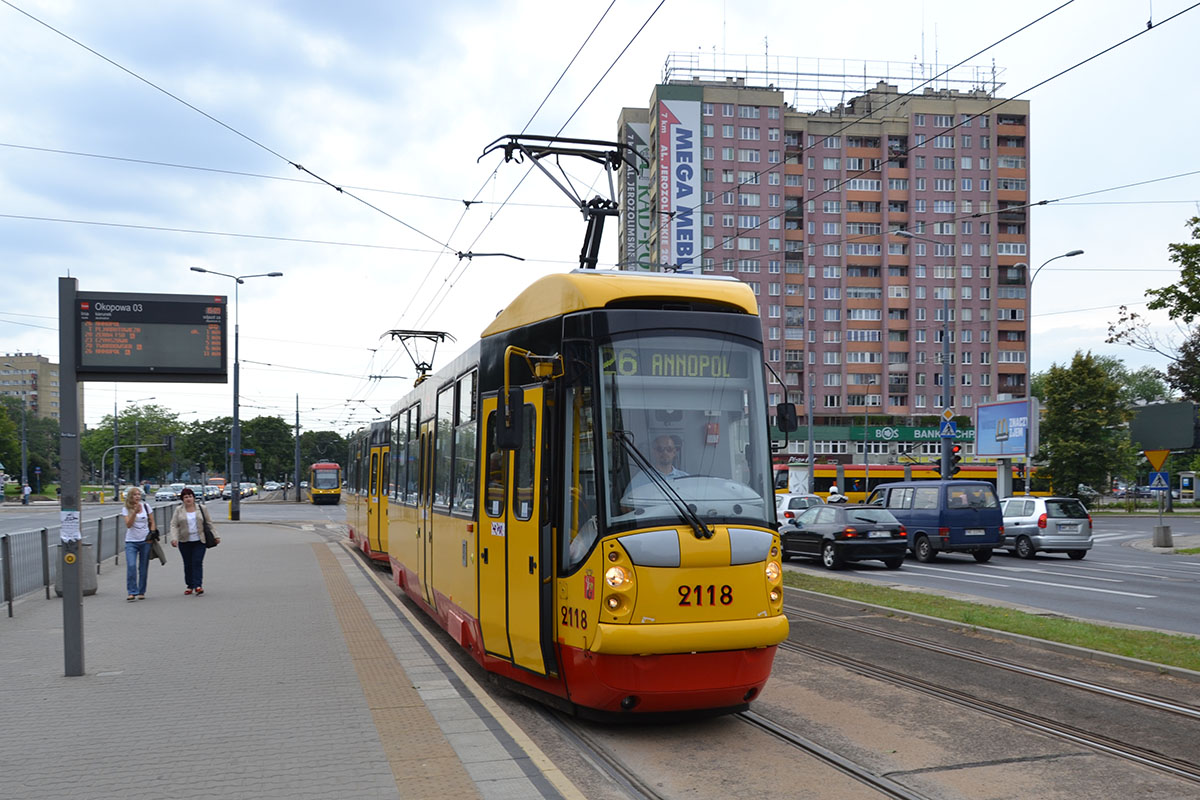 Варшава, Konstal 105N2k/2000 № 2118