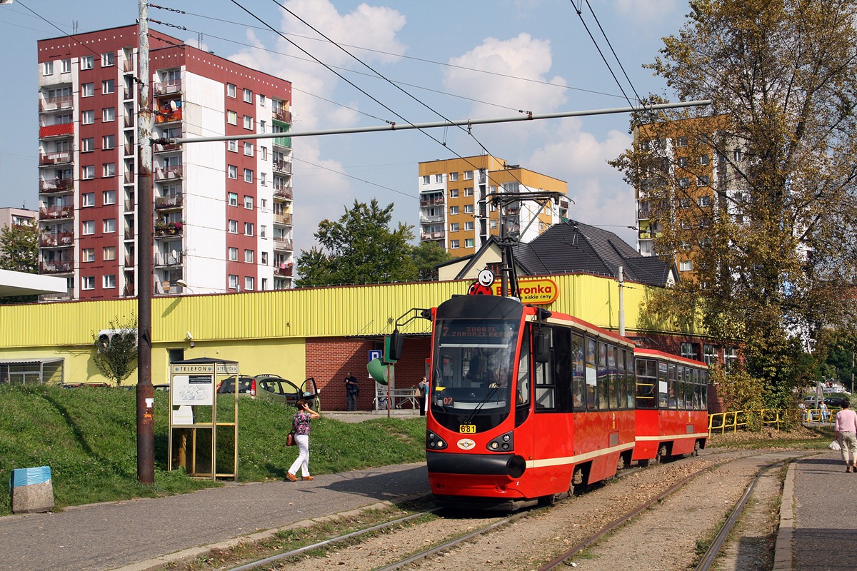 Верхнесилезская агломерация, Konstal 105N-HF11AC № 681