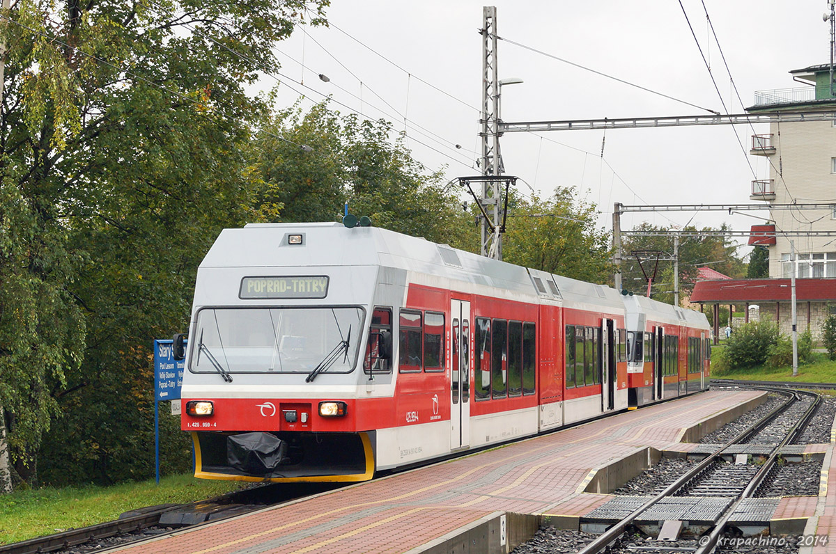 Высоке-Татры, Stadler GTW 2/6 № 425.959-4