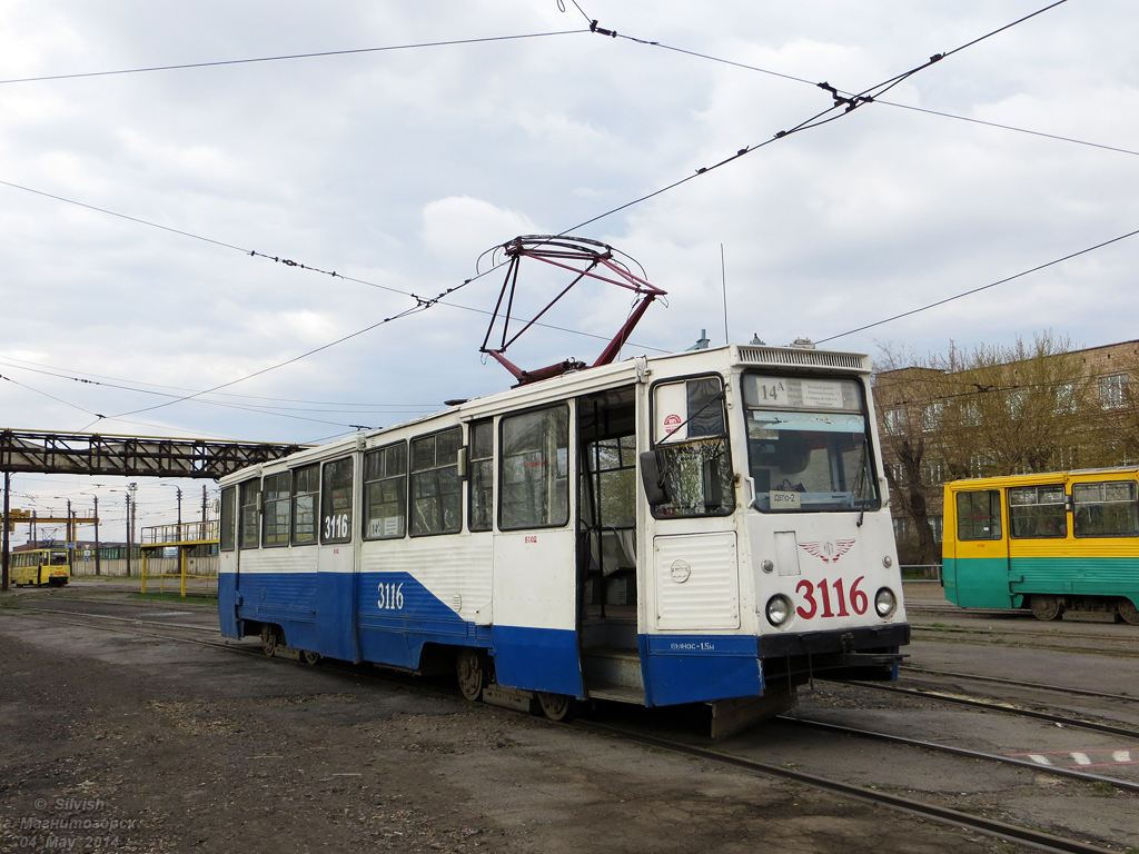 Магнитогорск, 71-605 (КТМ-5М3) № 3116