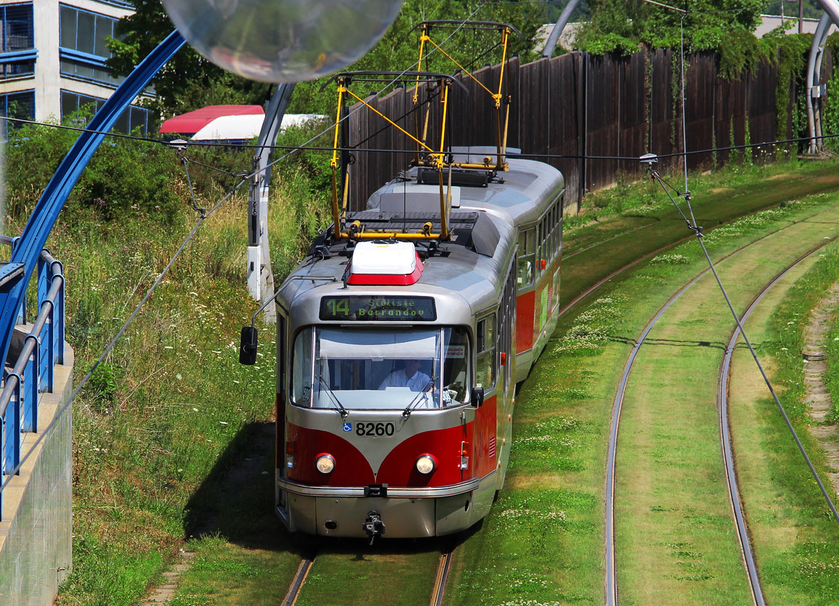 Прага, Tatra T3R.PLF № 8260