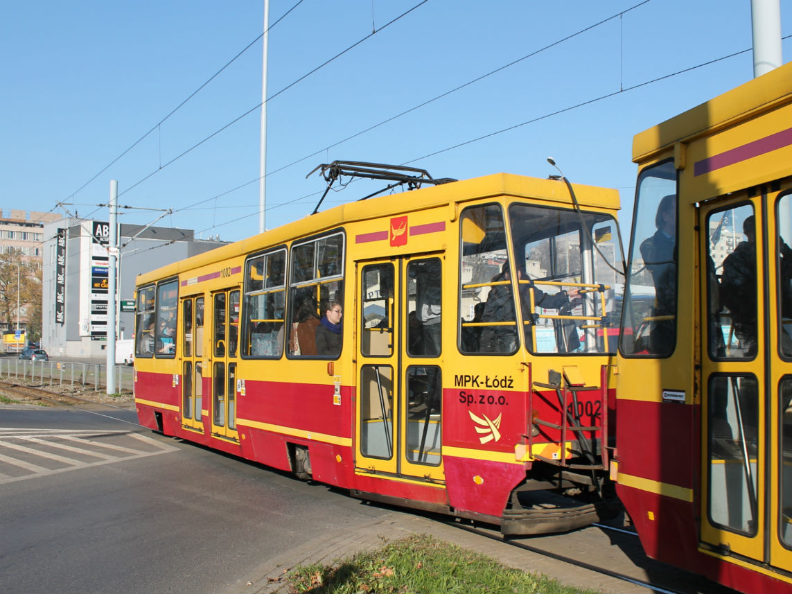Лодзь, Konstal 805NaND/2 № 1002