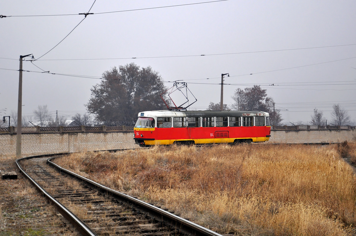 Волжски, Tatra T3SU № 114