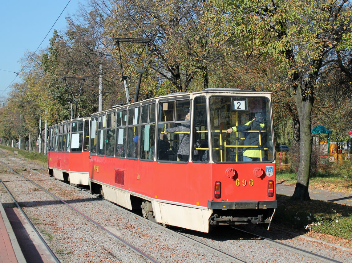 Ченстохова, Konstal 105Na № 696