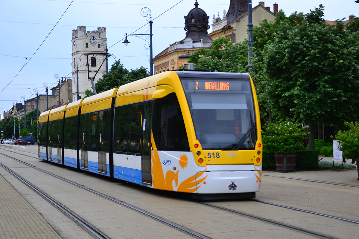 Дебрецен, CAF Urbos 3 № 518