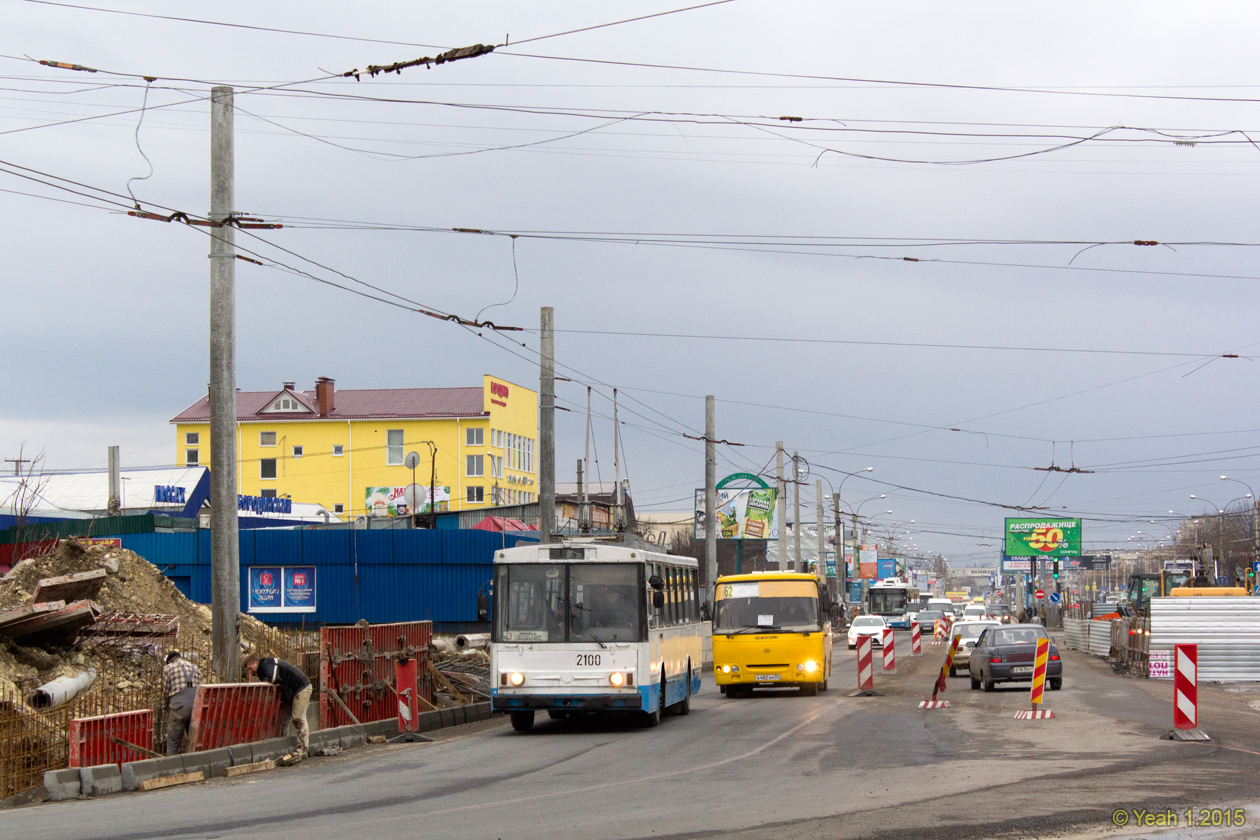 Krimmi trollid (Simferopol - Alušta - Jalta), Škoda 14Tr89/6 № 2100