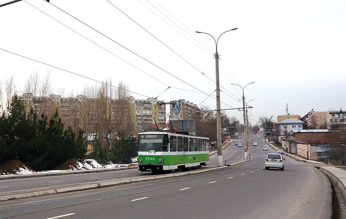 Ташкент, Tatra T6B5SU № 2749