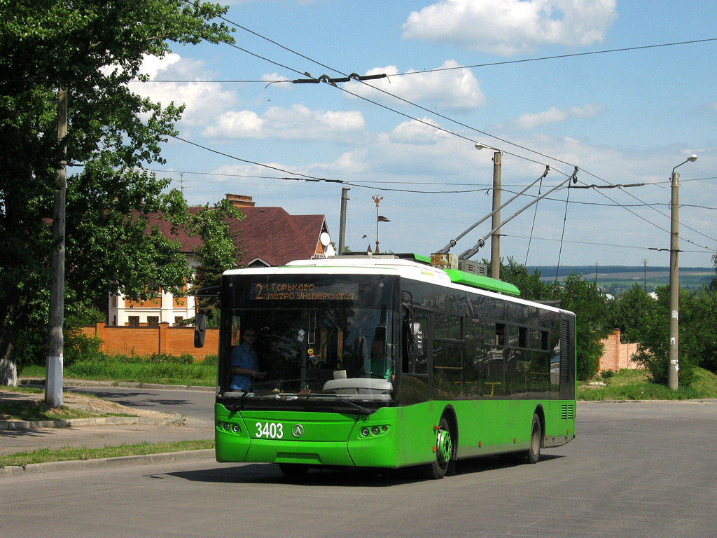Харьков, ЛАЗ E183A1 № 3403