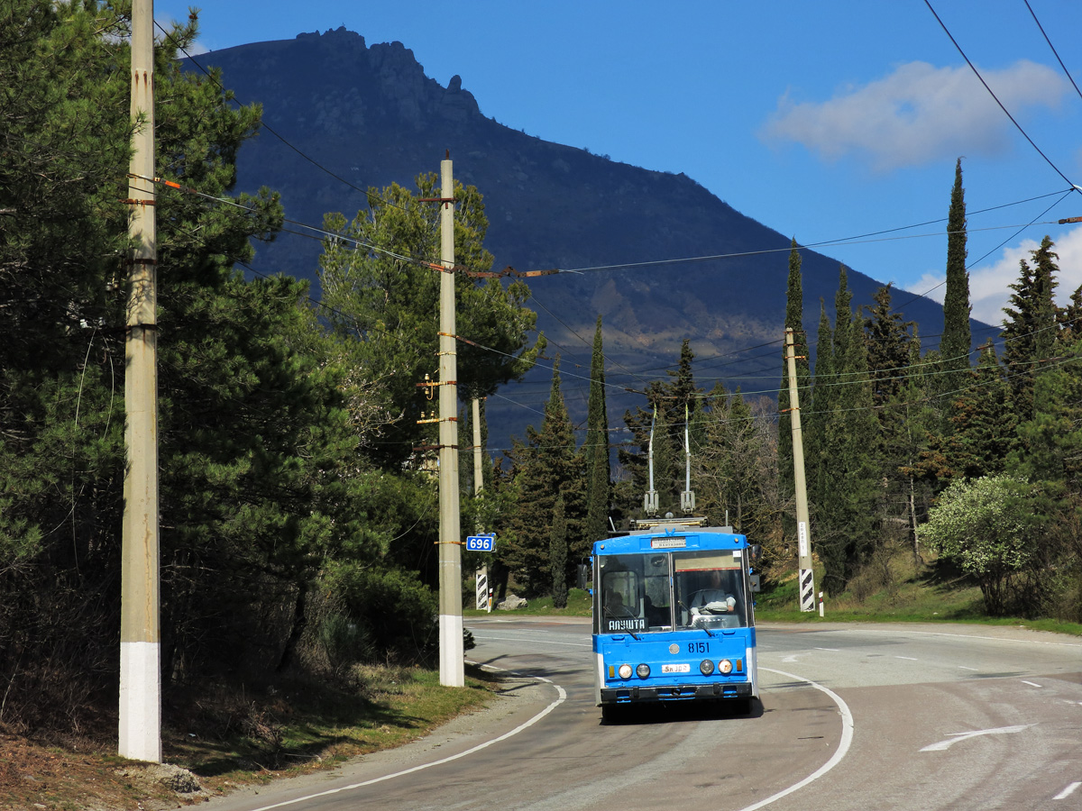 Крымский троллейбус, Škoda 14Tr11/6 № 8151