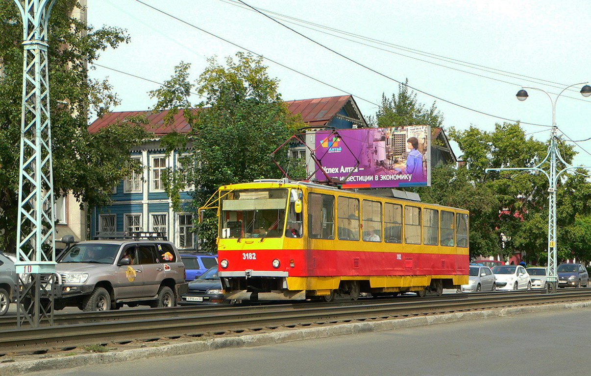 Барнаул, Tatra T6B5SU № 3182