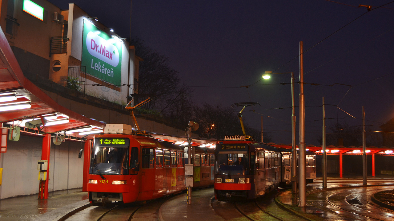 Братислава, Tatra K2S № 7134
