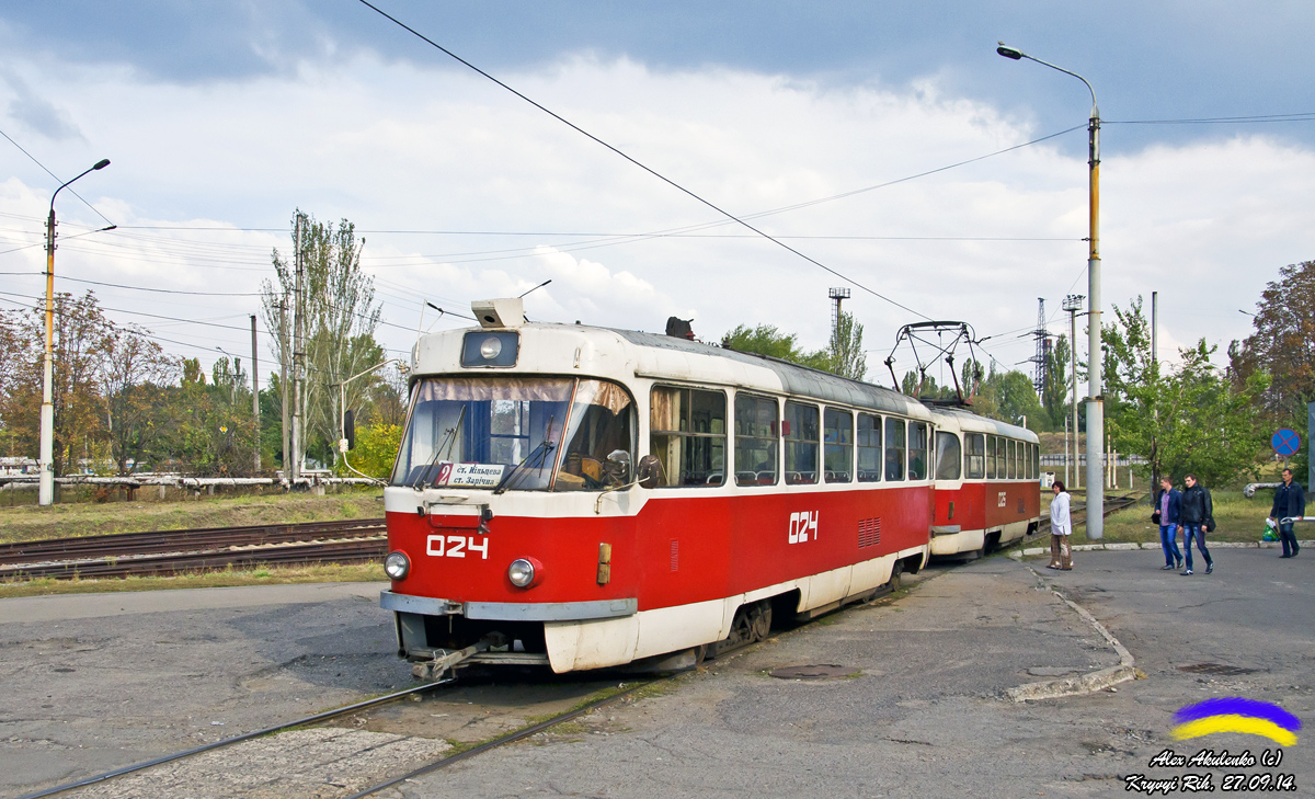 Krywyj Rih, Tatra T3SU Nr. 024