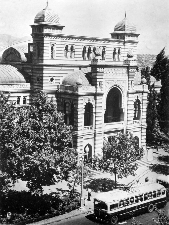 Tbilisi — Old photos and postcards — trolleybus