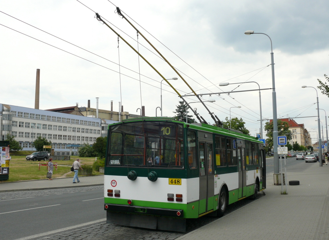 Пльзень, Škoda 14TrM № 448