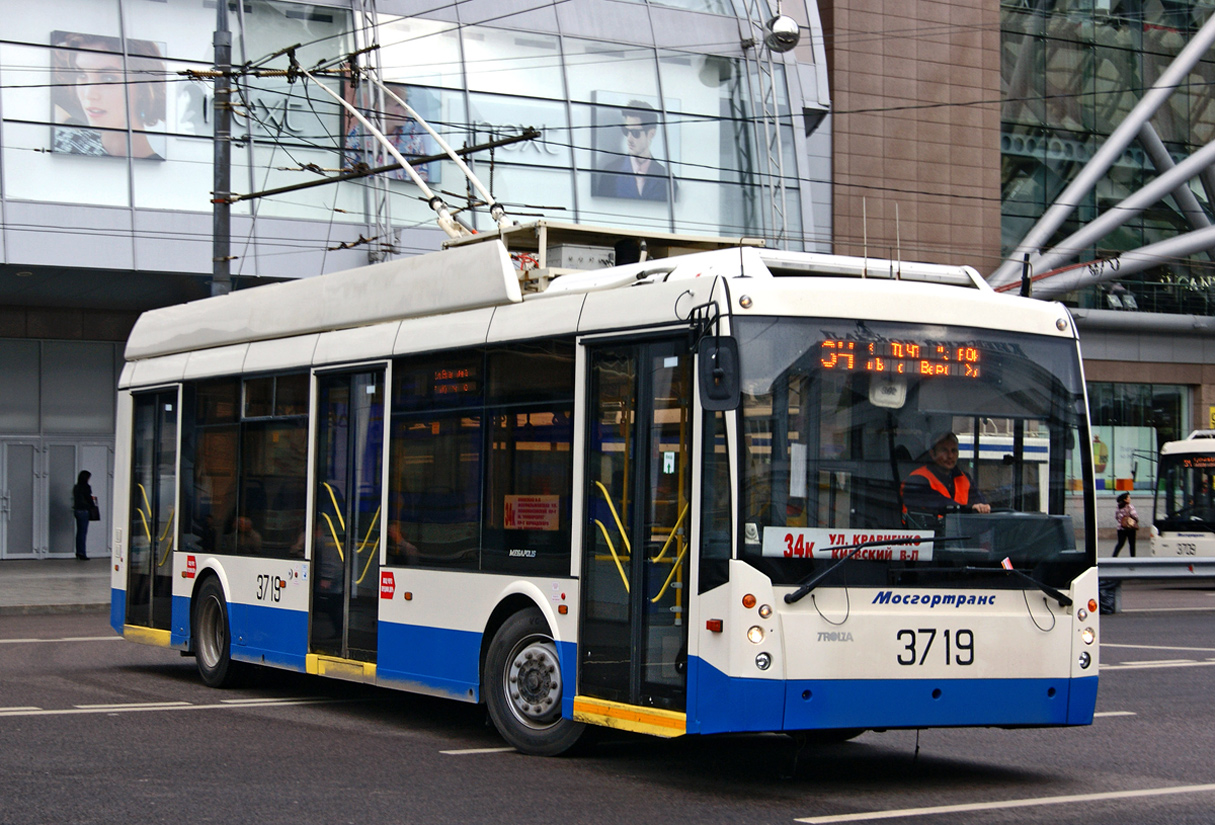 Москва, Тролза-5265.00 «Мегаполис» № 3719