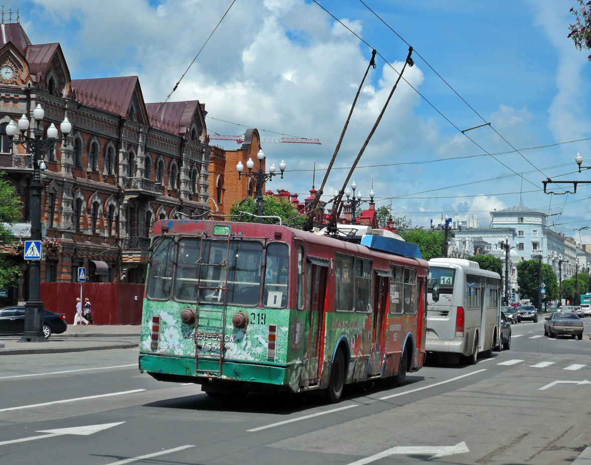 Хабаровск, БТЗ-5276-04 № 219