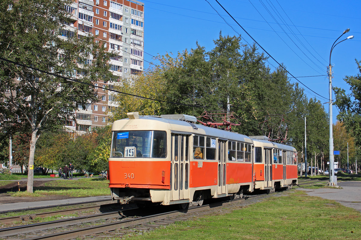Yekaterinburg, Tatra T3SU № 340 Yekaterinburg, Tatra T3SU № 340