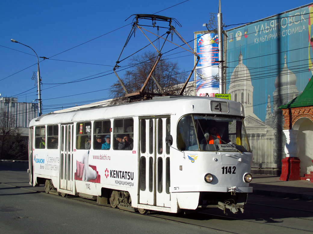 Ульяновск, Tatra T3SU № 1142 Ульяновск, Tatra T3SU № 1142