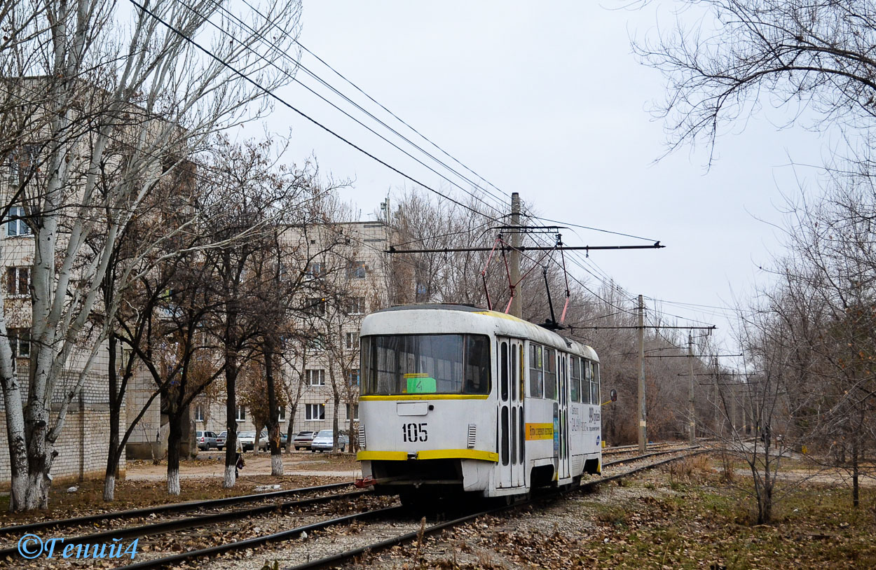 Волжский, Tatra T3SU № 105