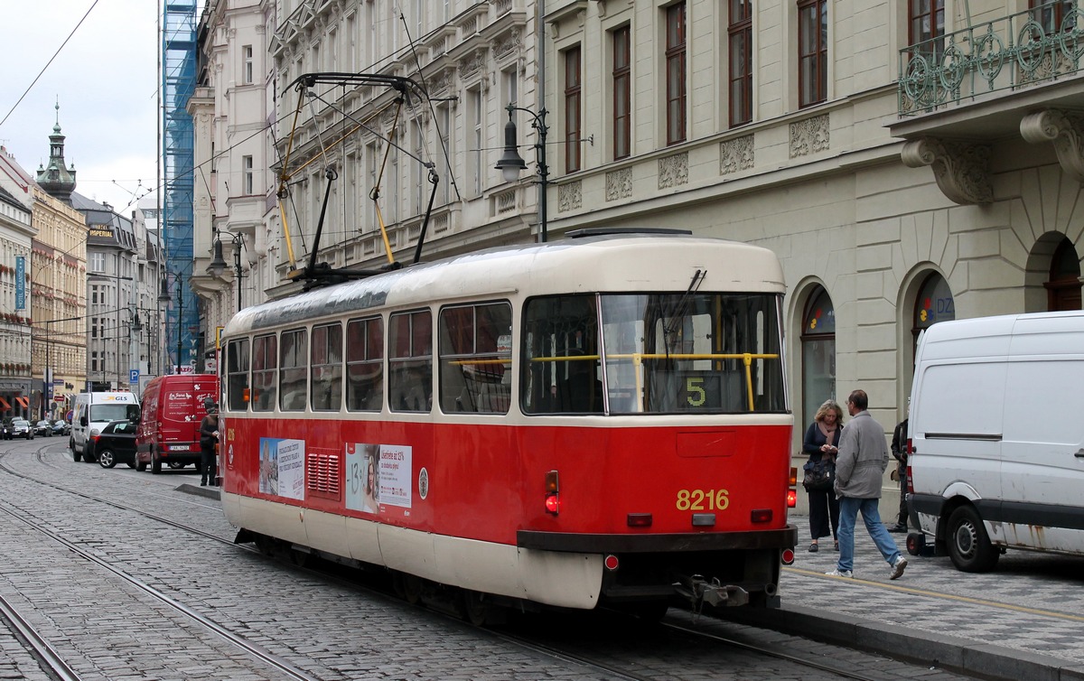 Прага, Tatra T3R.P № 8216