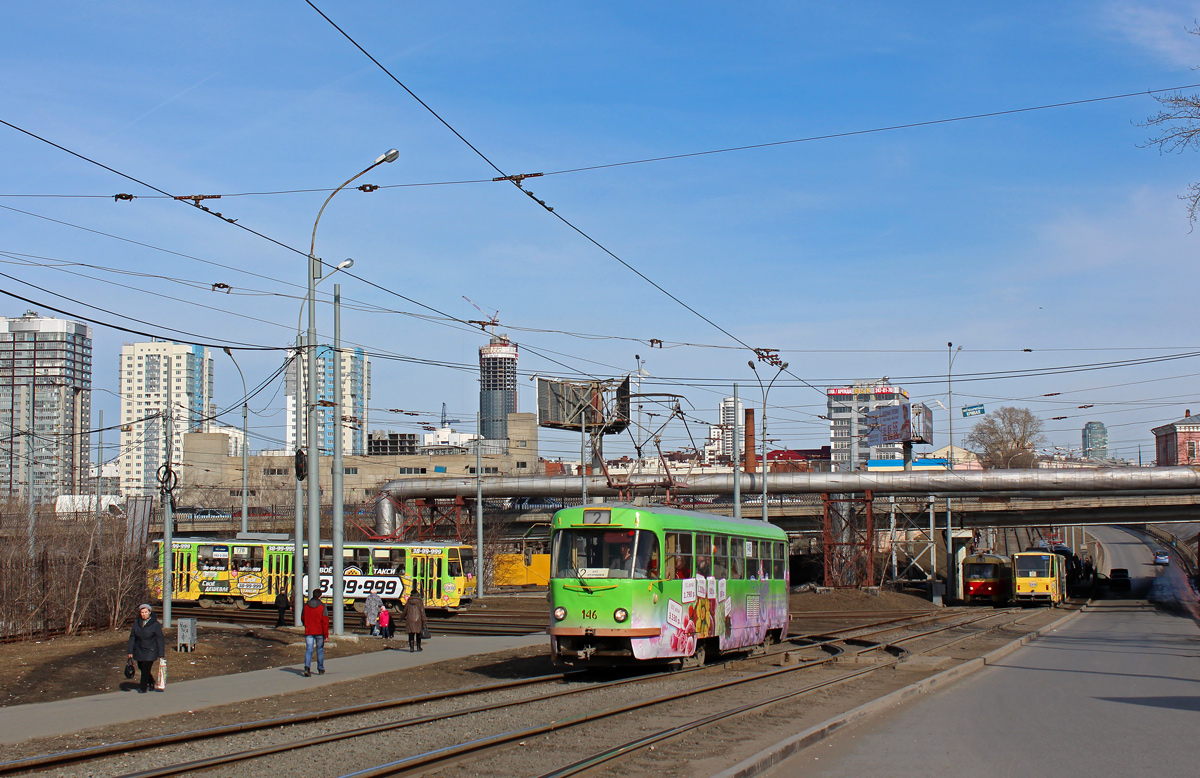 Екатеринбург, Tatra T3SU № 146