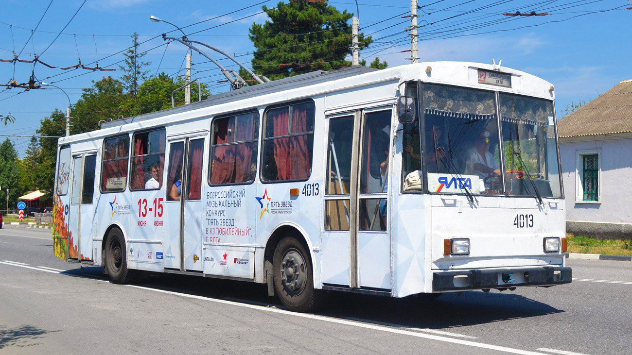 Krimmi trollid (Simferopol - Alušta - Jalta), Škoda 14Tr11/6 № 4013