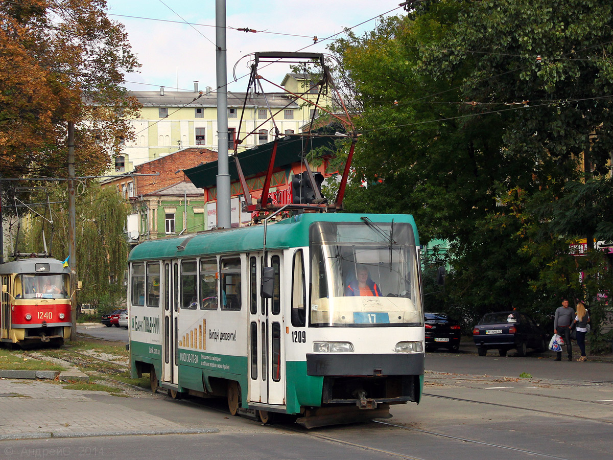 Днепр, Tatra T3SU № 1209