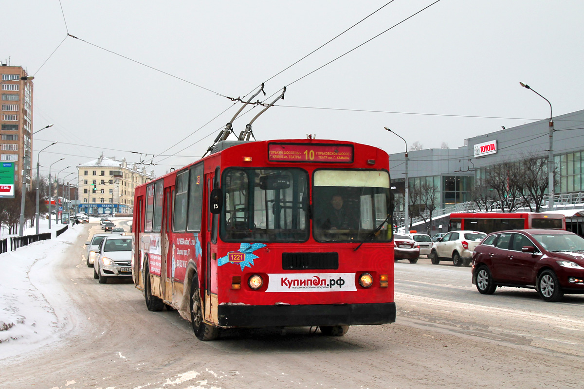 Казань, ЗиУ-682В [В00] № 1221