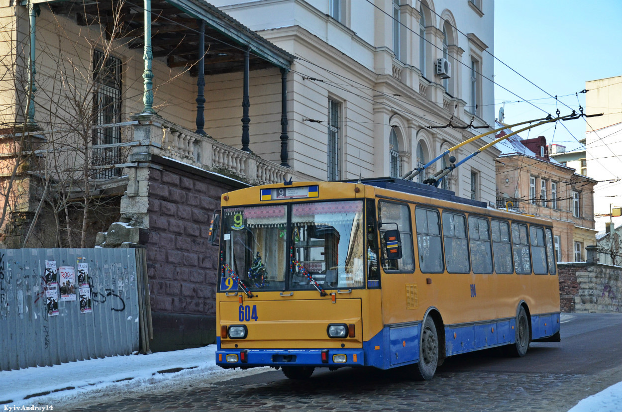 Львов, Škoda 14Tr11/6 № 604