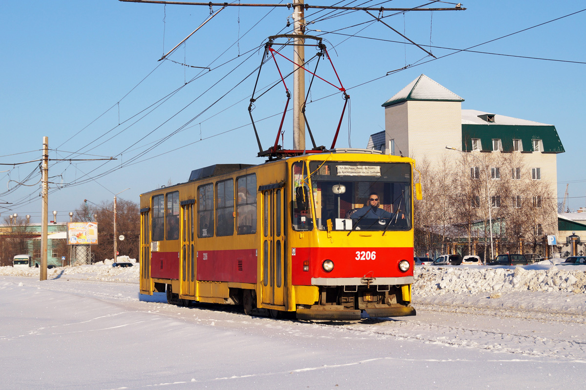 Barnaul, Tatra T6B5SU Nr 3206