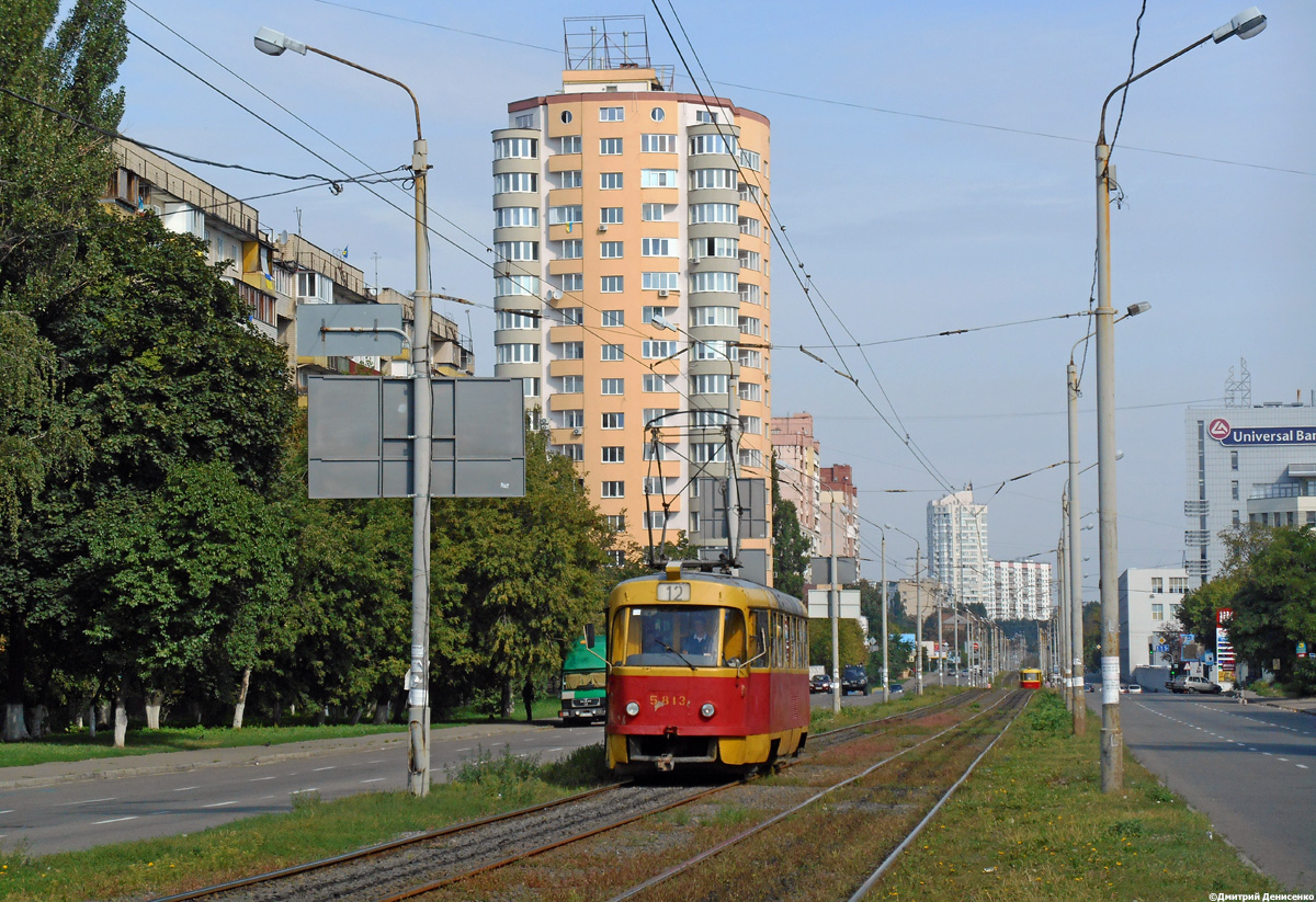 Киев, Tatra T3SU № 5813