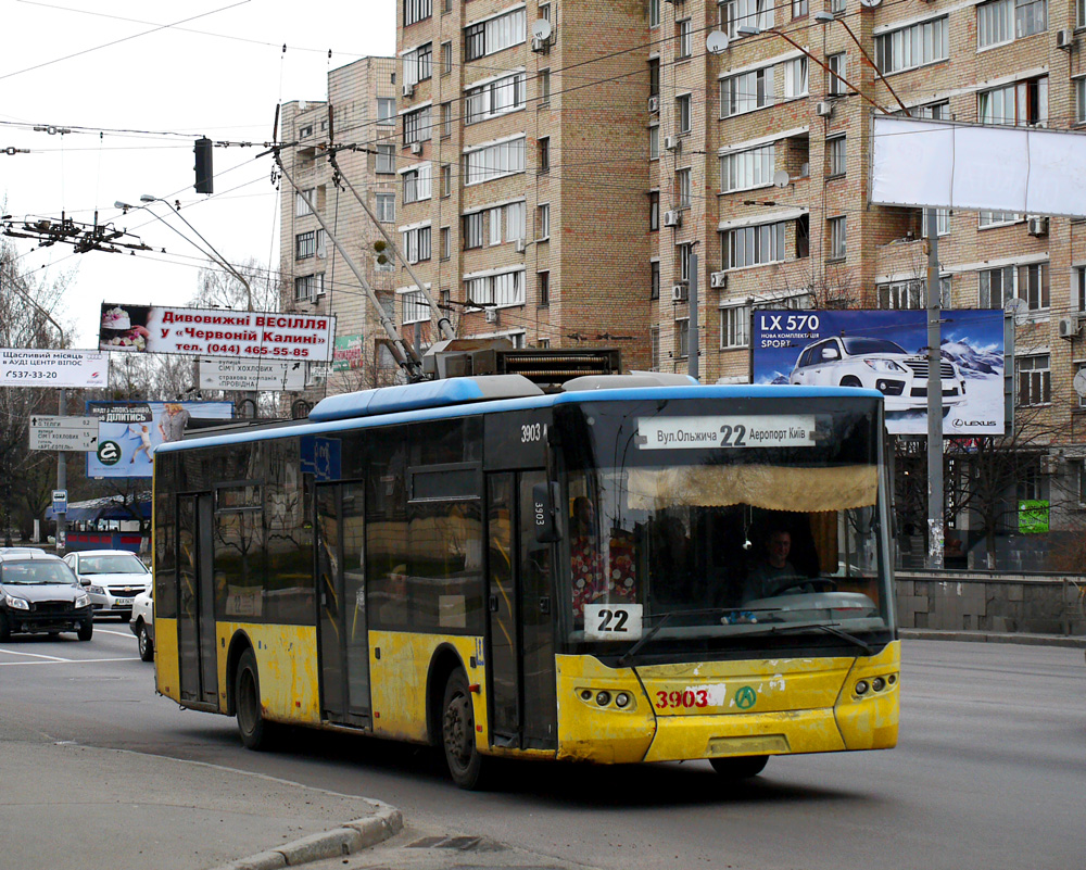 Киев, ЛАЗ E183D1 № 3903