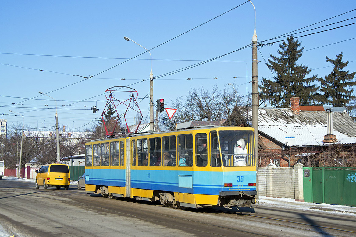 Житомир, Tatra KT4SU № 38