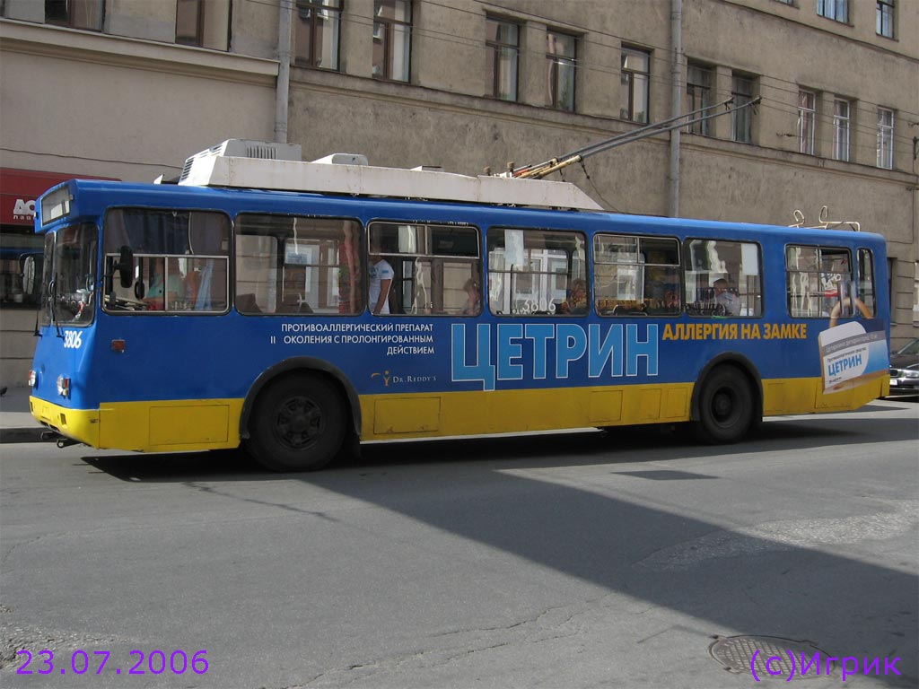 Санкт-Петербург, БТЗ-5276-04 № 3806