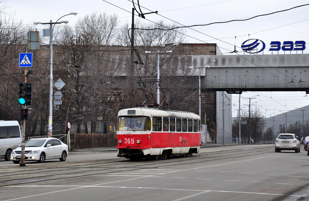 Запорожье, Tatra T3SU № 369