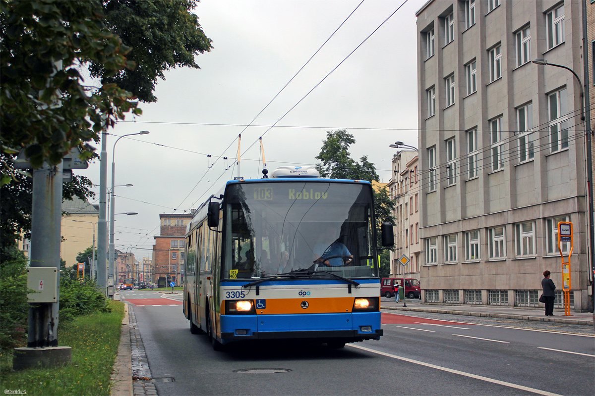 Острава, Škoda 21Tr № 3305