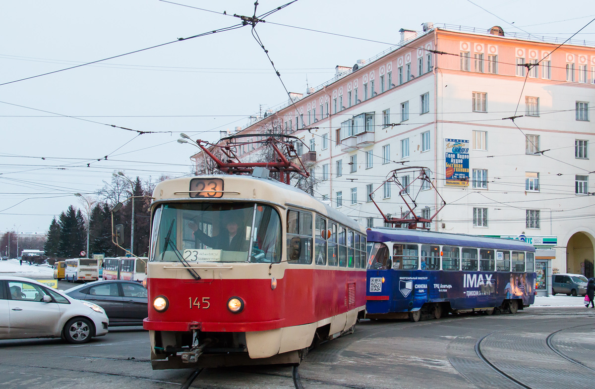 Jekatyerinburg, Tatra T3SU — 145; Jekatyerinburg, Tatra T3SU — 566