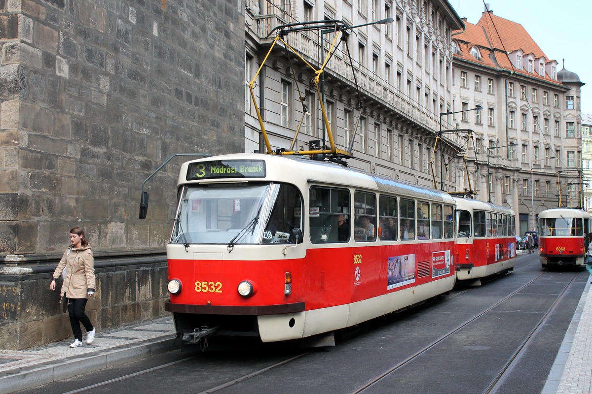 Прага, Tatra T3R.P № 8532 Прага, Tatra T3R.P № 8532