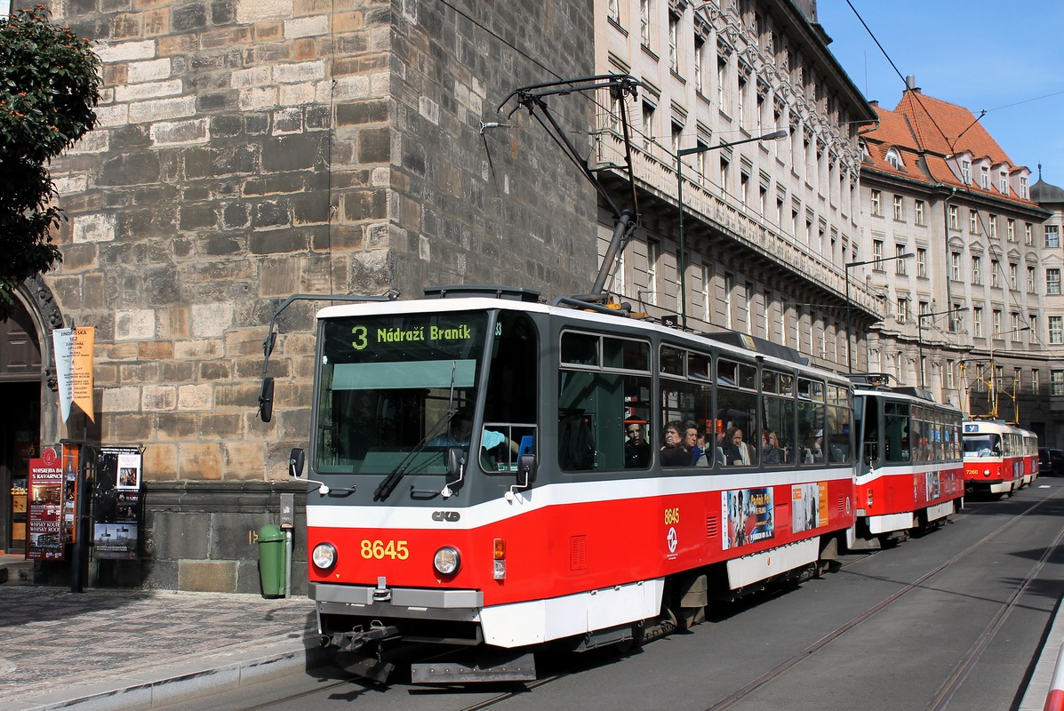 Прага, Tatra T6A5 № 8645